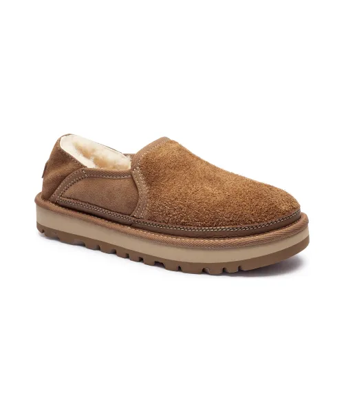 

Кожаные сандалии Hayden mules Ugg, коричневый
