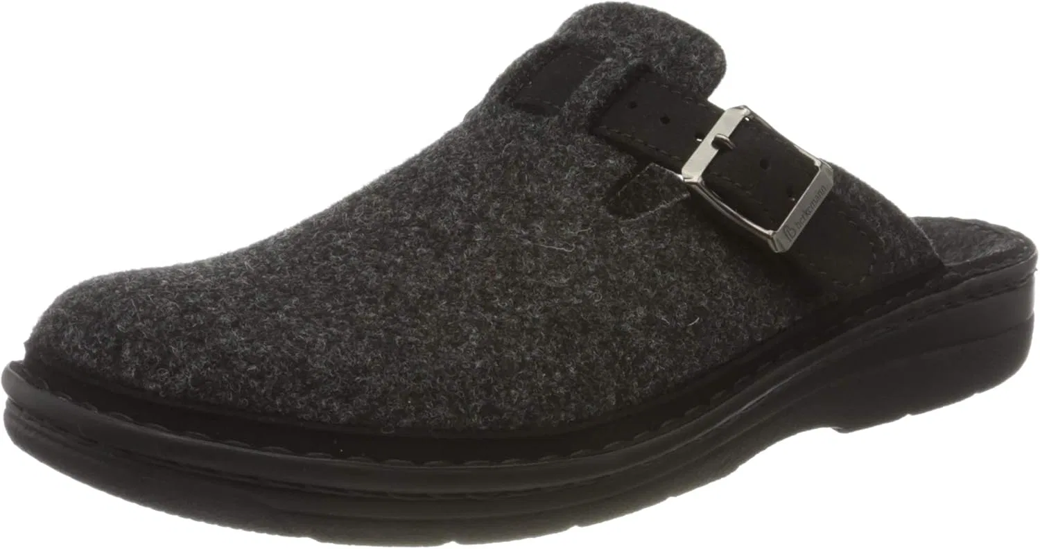 Мужские тапочки Berkemann Mirko, Grey Dark Grey 937
