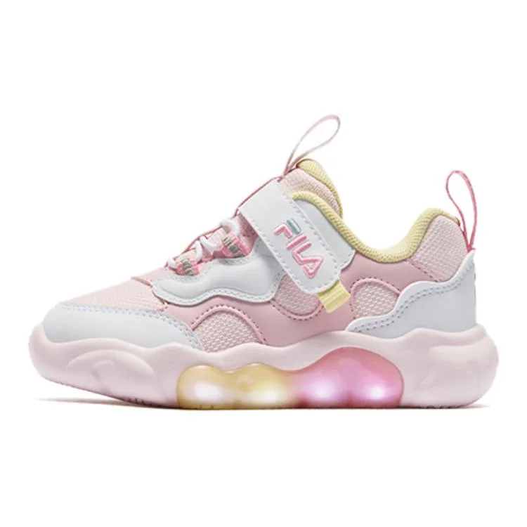 Детские противоскользящие кроссовки FILA FILA KIDS, Pu Mist Powder / Fila White-SW