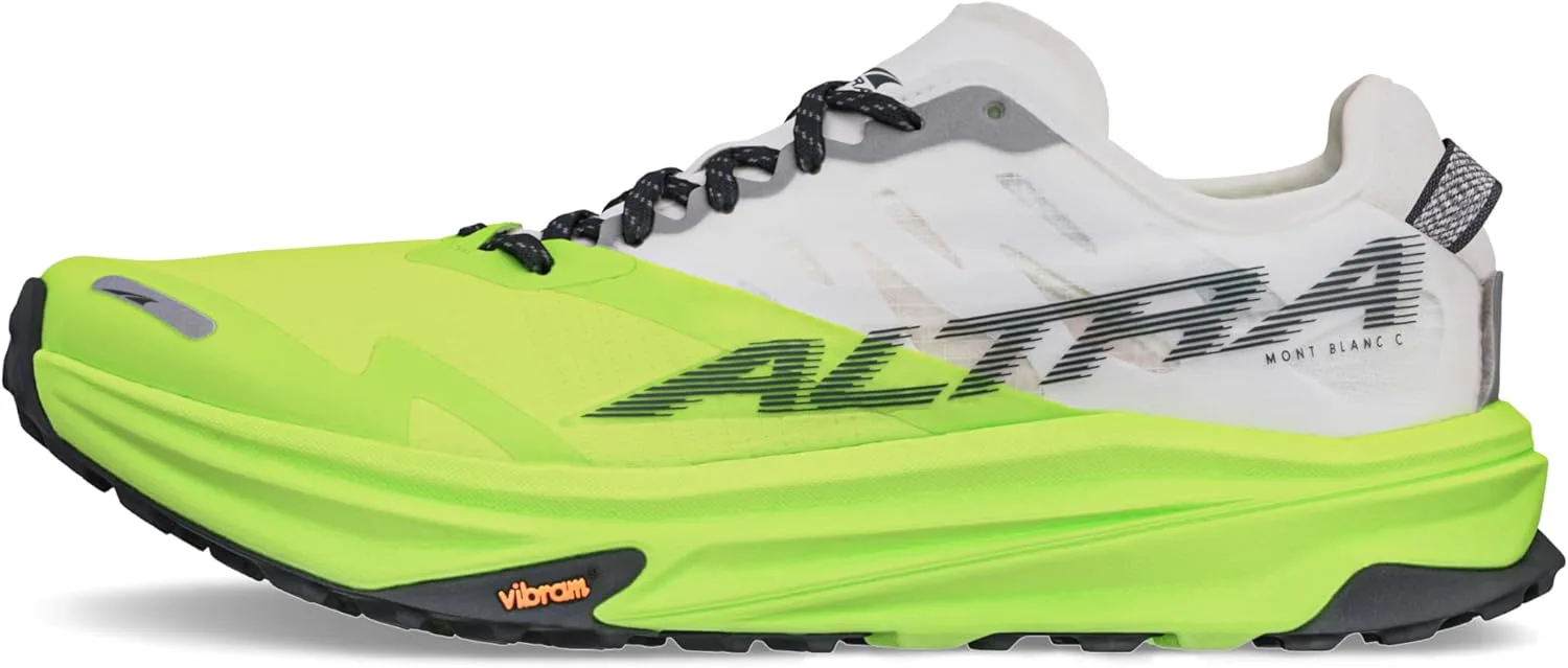 Мужские кроссовки для трейлраннинга ALTRA Mont Blanc Carbon, белый — фото 2