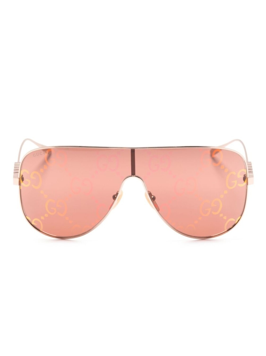 

Gucci Eyewear солнцезащитные очки-пилоты, золотистый