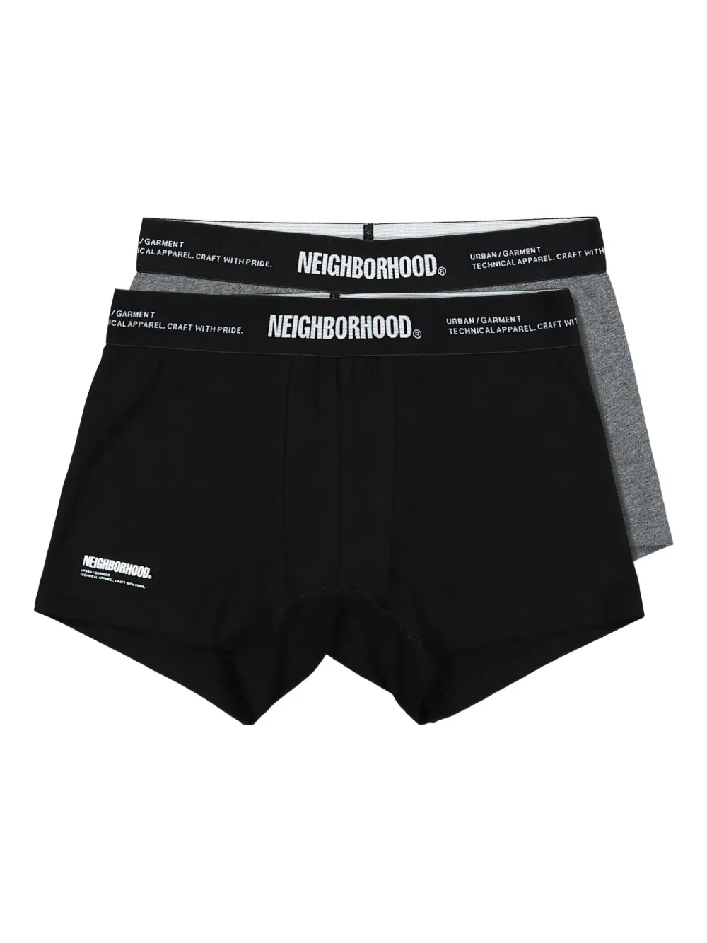 

Комплект из двух пар боксеров Neighborhood, черный