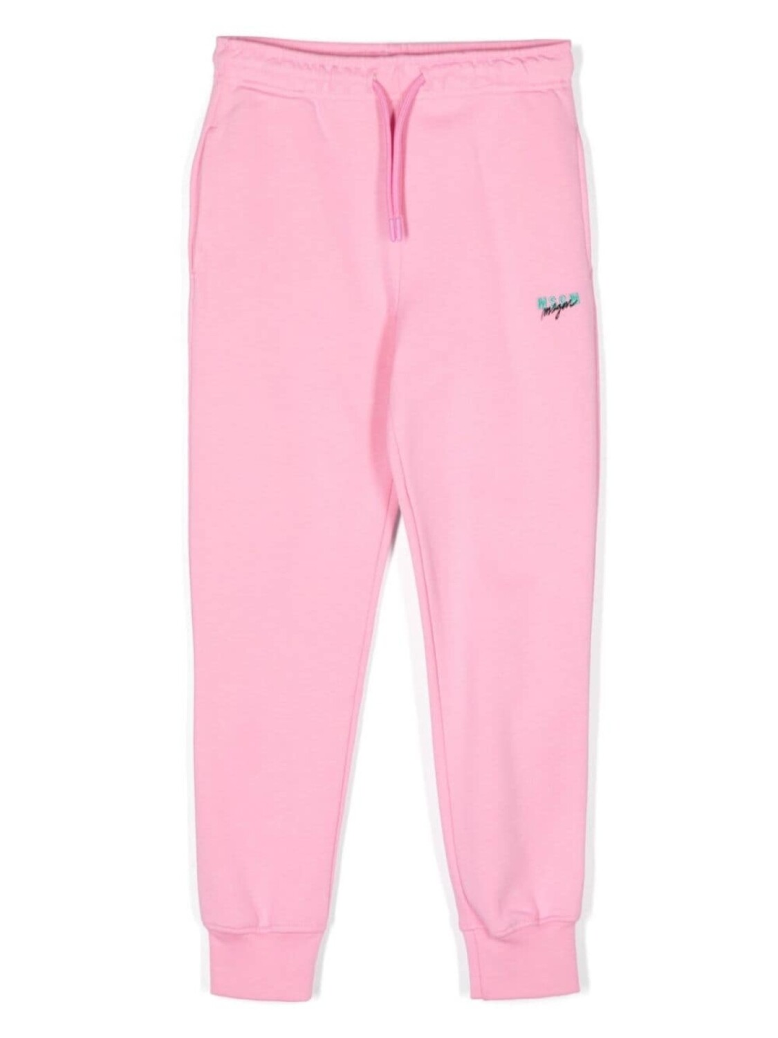 

MSGM Kids флисовые спортивные штаны, розовый
