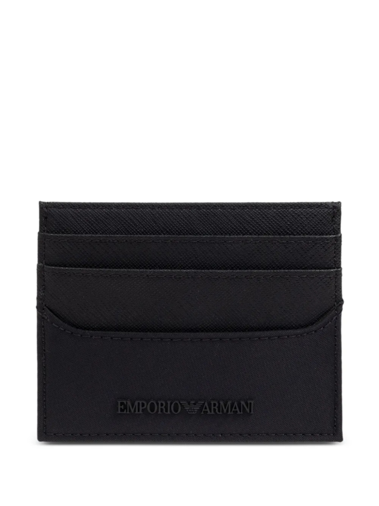 

Визитница с логотипом Emporio Armani, черный