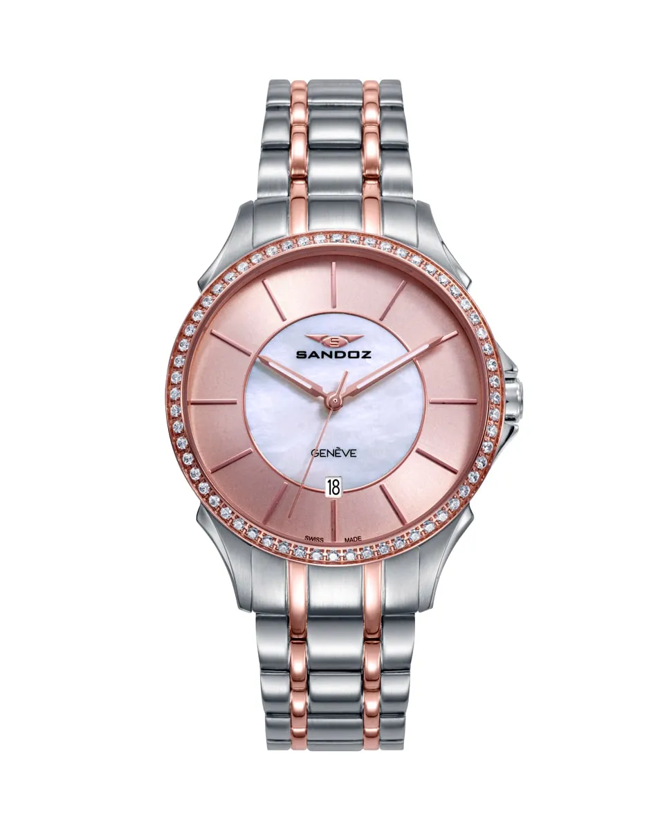 

Женские часы Elle из разноцветной стали Sandoz, мультиколор