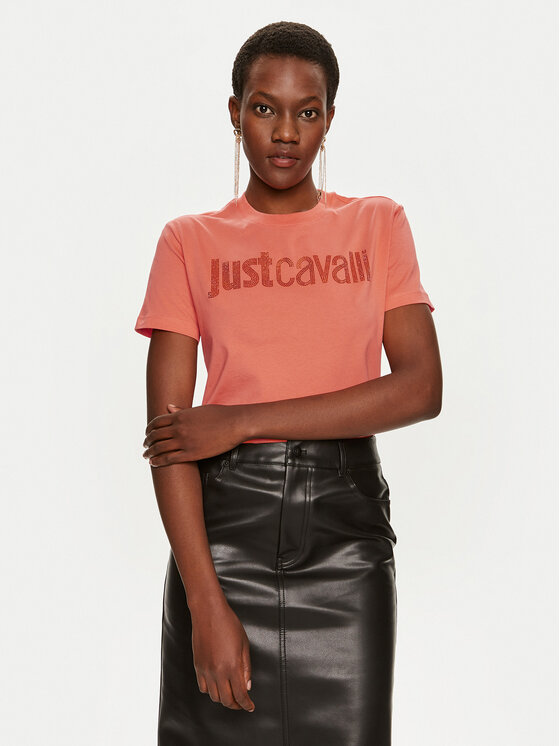 

Футболка обычного кроя 76PAHE03 Just Cavalli, розовый