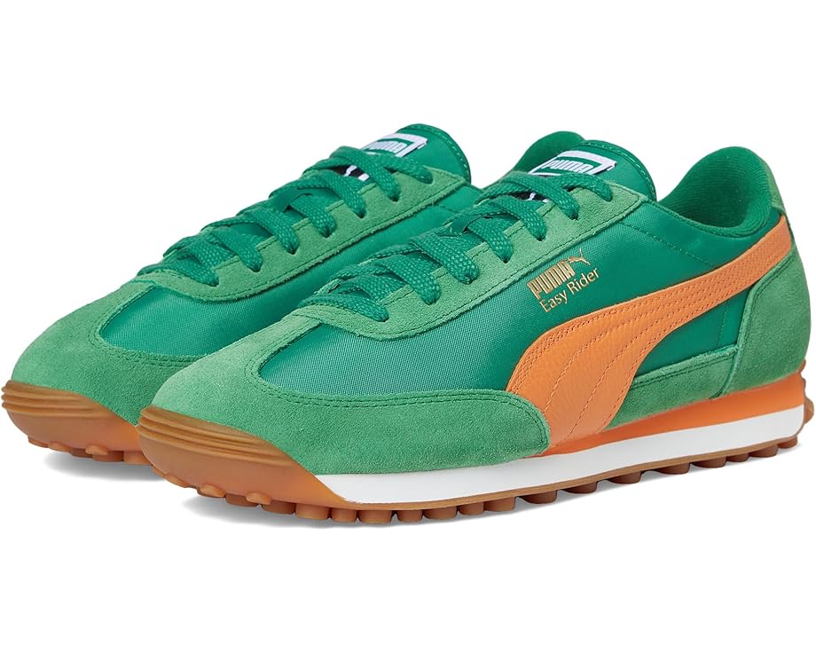 

Кроссовки PUMA Easy Rider Vintage Shoes, цвет Archive Green/Rickie Orange