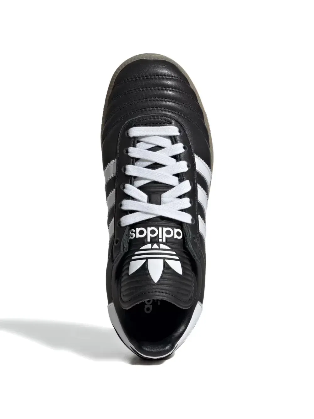 Низкие кеды Samba на шнуровке Adidas Kids, черный — фото 4