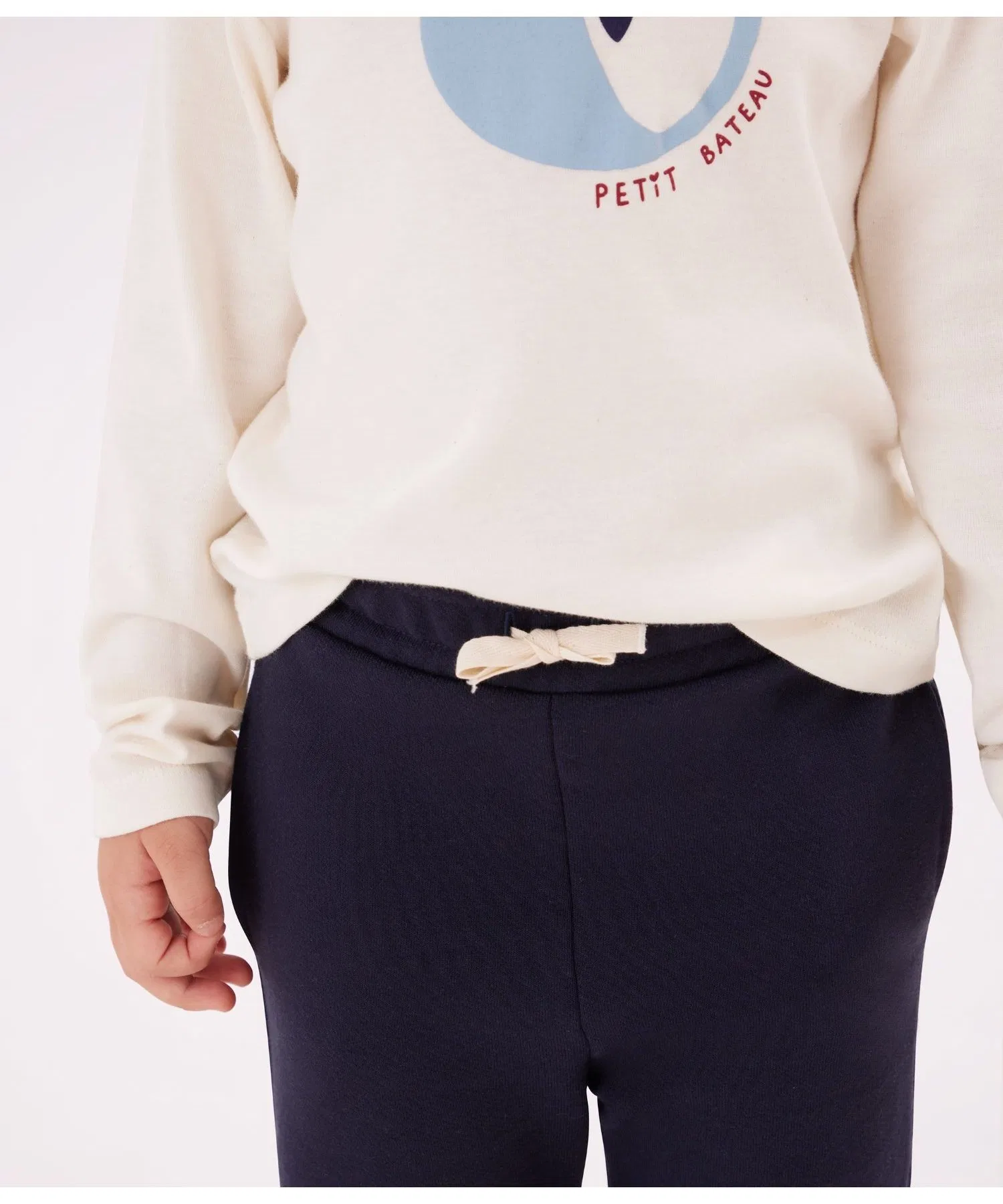 Детские брюки Petit Bateau из хлопка, джоггеры — фото 2