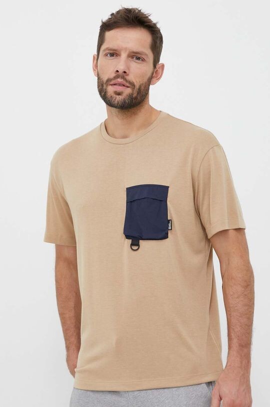

Футболка Джека Вольфскина Jack Wolfskin, бежевый