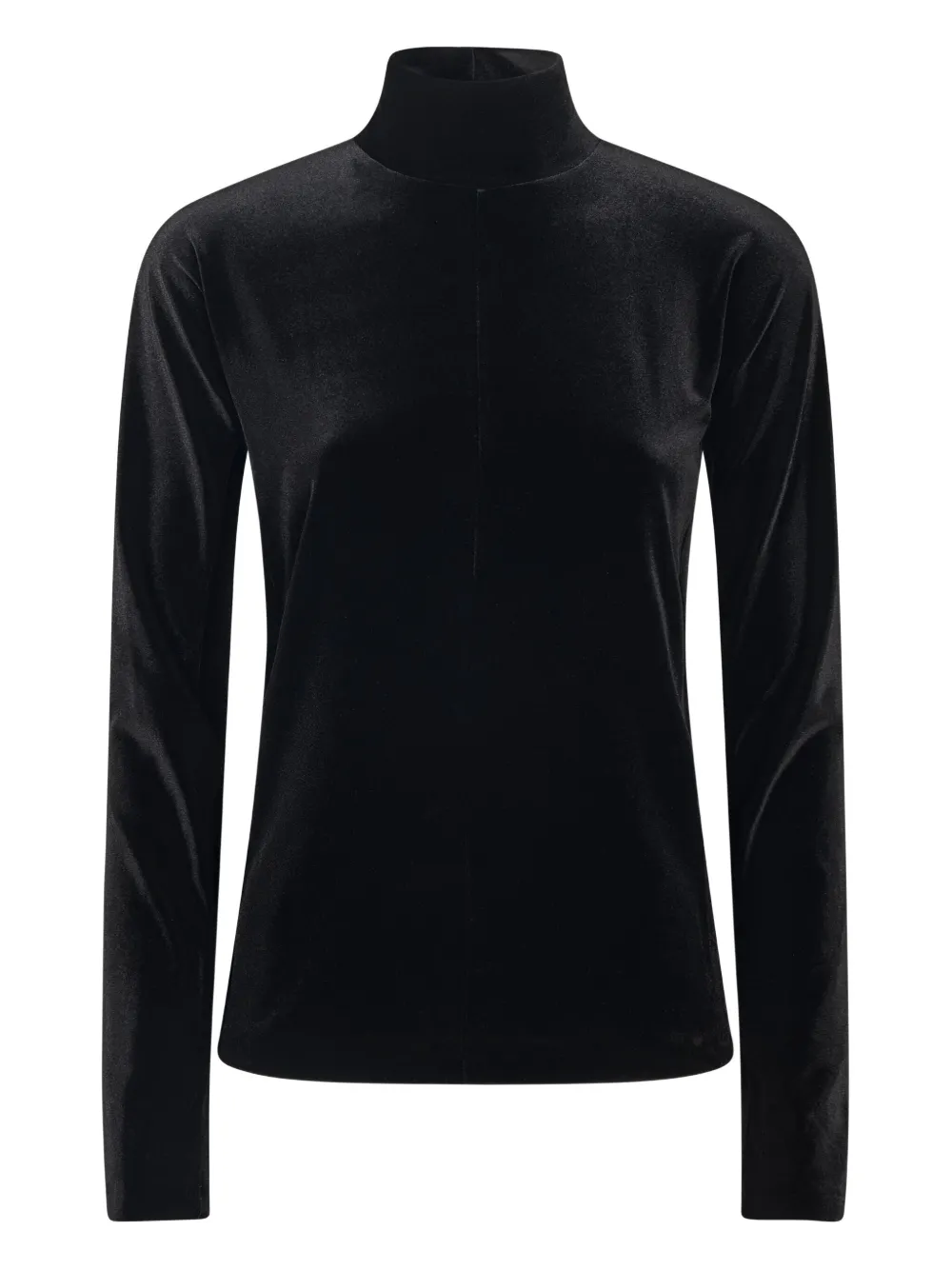 

Футболка с высоким воротом Forte Forte, черный