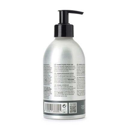 Hawkins & Brimble Шампунь для бороды Eco Refillable 10,1 жидких унций (300 мл) для мужчин с натуральным ароматом — фото 3