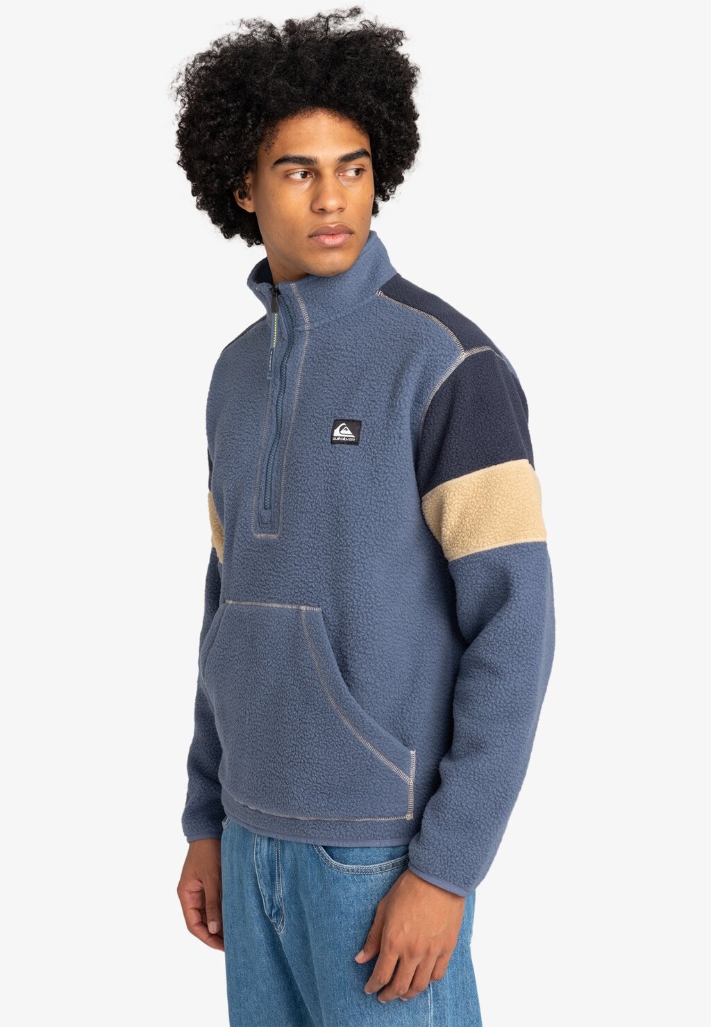 

Флисовый джемпер CLEAN COAST HZ Quiksilver, синий