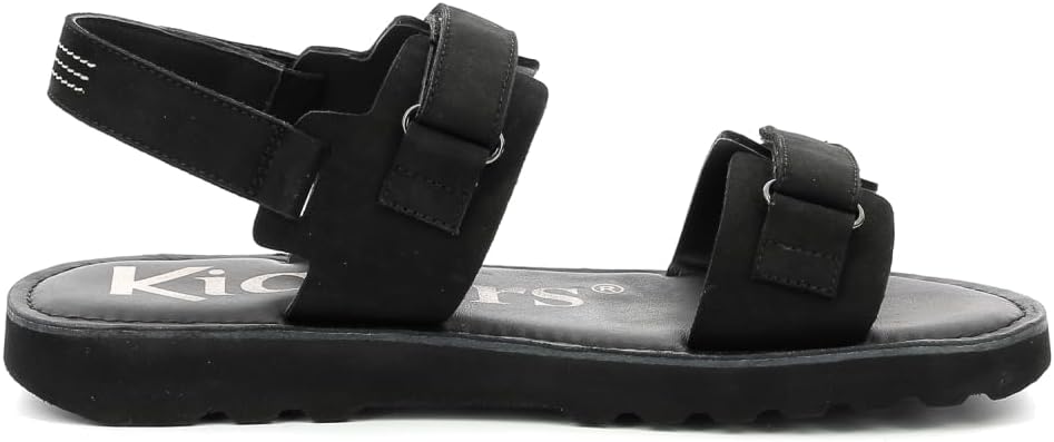 Мужские сандалии Kickers с ремешком на щиколотке, черный — фото 4