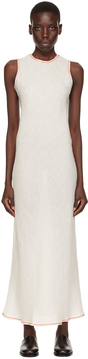 

Платье макси Dydine Off-White Baserange