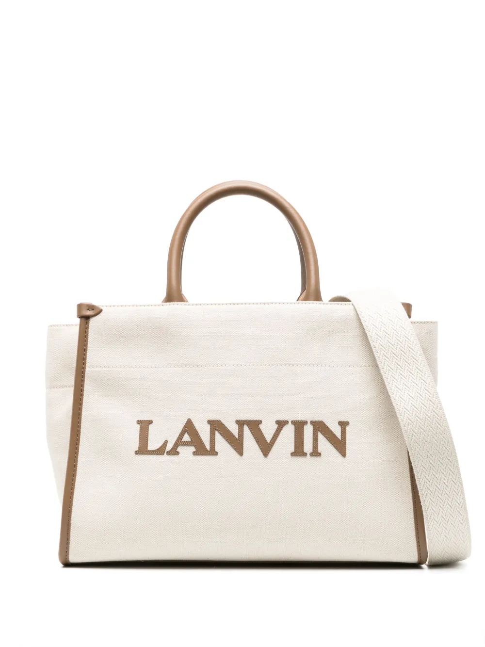 

Маленькая сумка-тоут In&Out Lanvin, нейтральный
