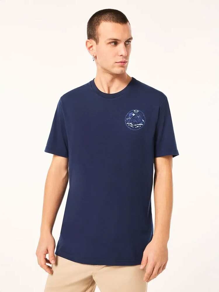 

Футболка Oakley RINGS MOUNTAIN TEE, синий