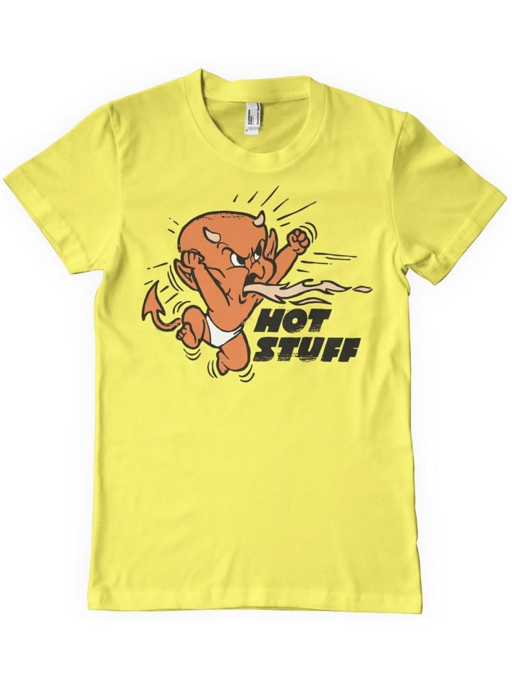 

Футболка Retro T-Shirt Hot Stuff, желтый