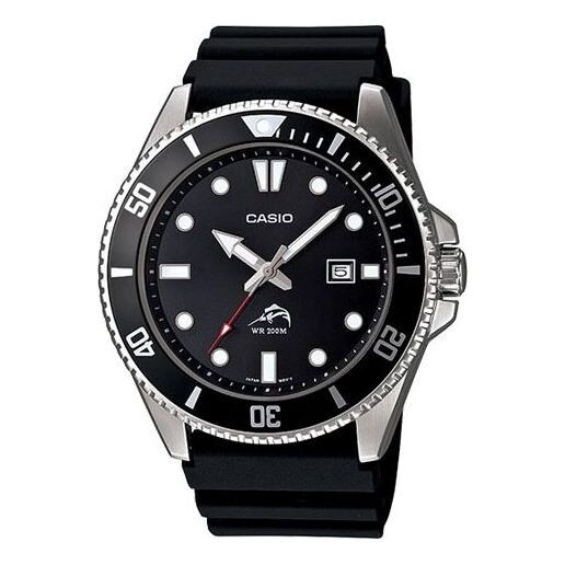 

Часы CASIO Waterproof Sports Quartz Mens Black Analog, черный