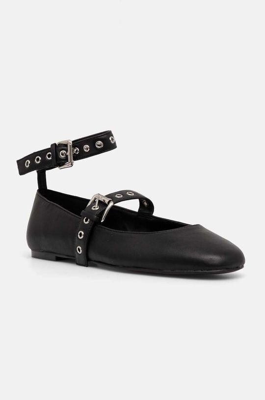 

Кожаные балетки Macbeth Steve Madden, черный
