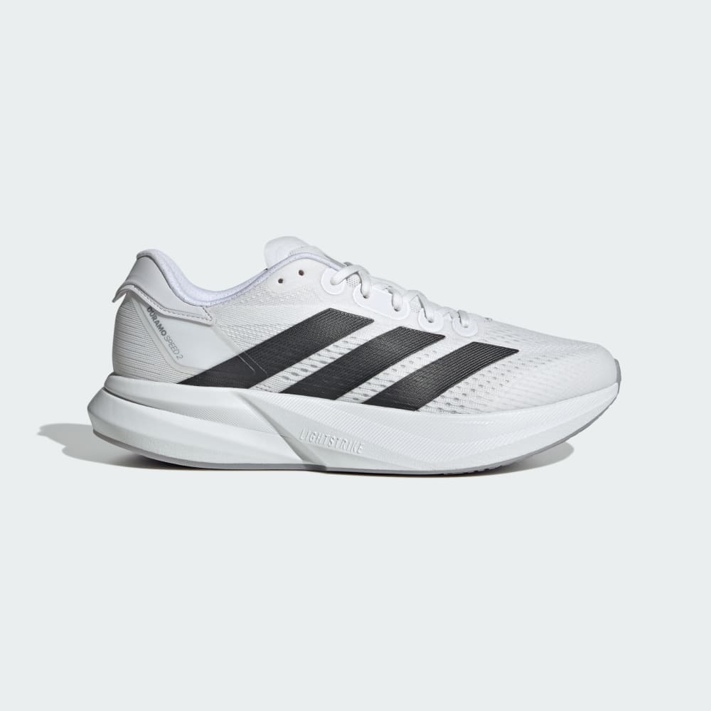 

Кроссовки Adidas Duramo Speed 2 Running Shoes, цвет Cloud White/Core Black/Halo Silver