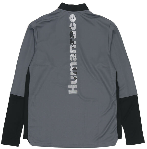 Толстовка x crossover real madrid soccer/football half zipper pullover stand collar black gray Adidas, черный — фото 2
