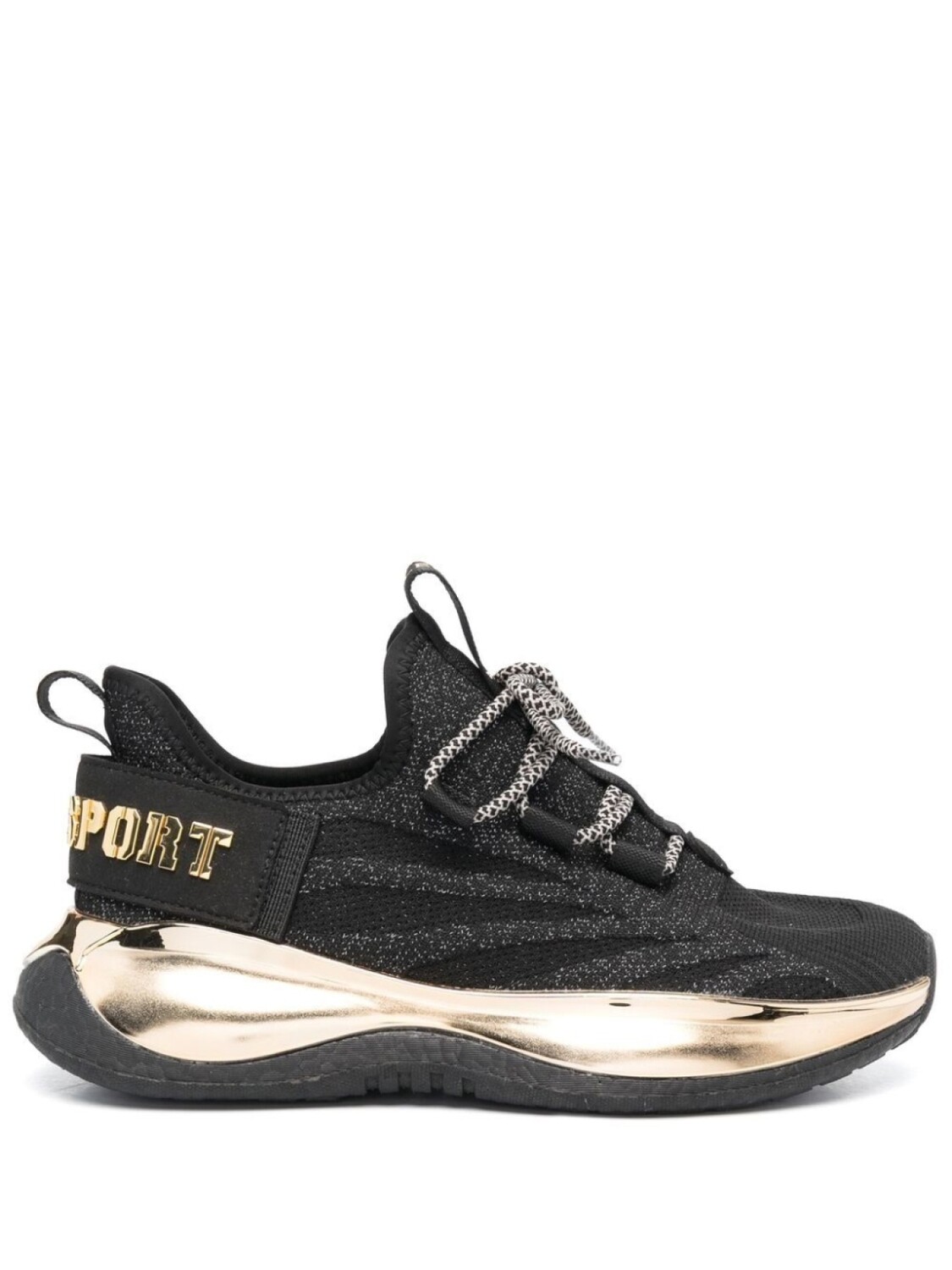 

Кроссовки Plein Sport The Iron Tiger Gen, черный/золотой
