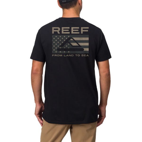 

Мужская футболка Beverley с принтом Reef, черный