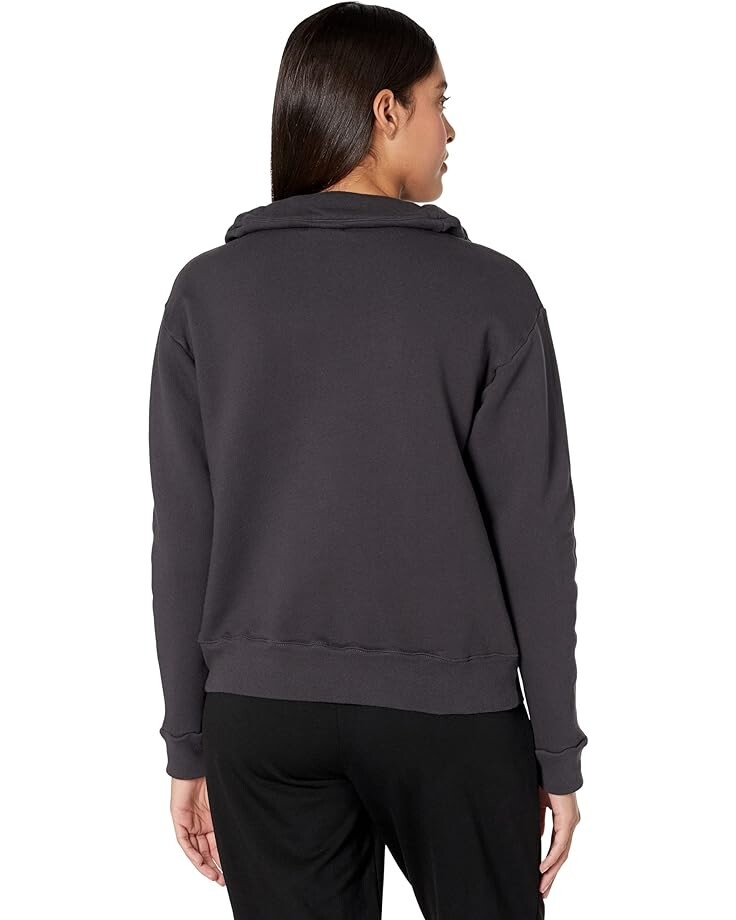 

Толстовка MONROW Turtleneck 1/2 Zip Sweatshirt, цвет Faded Black