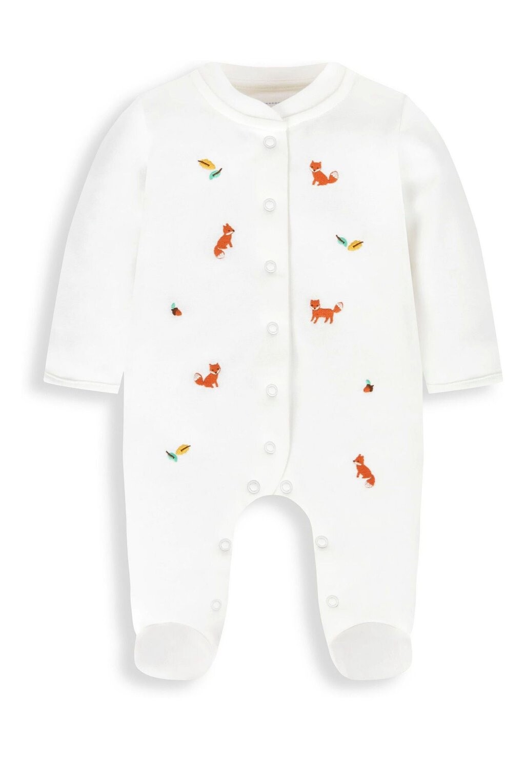Комбинезон WOODLAND EMBROIDERED JoJo Maman Bébé, цвет cream — фото 3