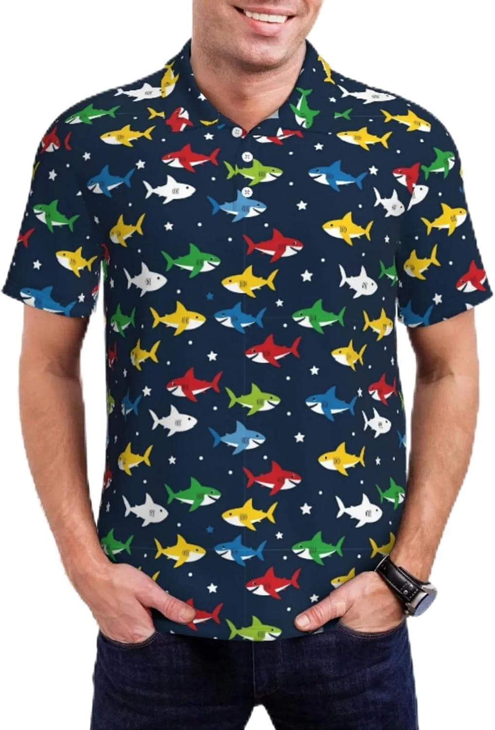 

Мужская поло Slim Fit Dry Fit с коротким рукавом JZDACH