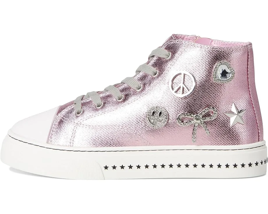 Кроссовки Steve Madden Kids Mistee (Little Kid/Big Kid), Pink — фото 4