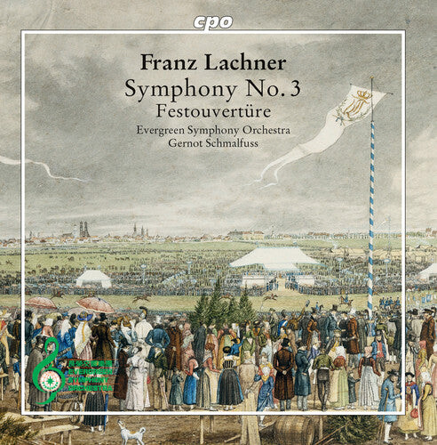 

CD диск Lachner / Evergreen Symphony Orchestra: Symphony 3 / Festouverture