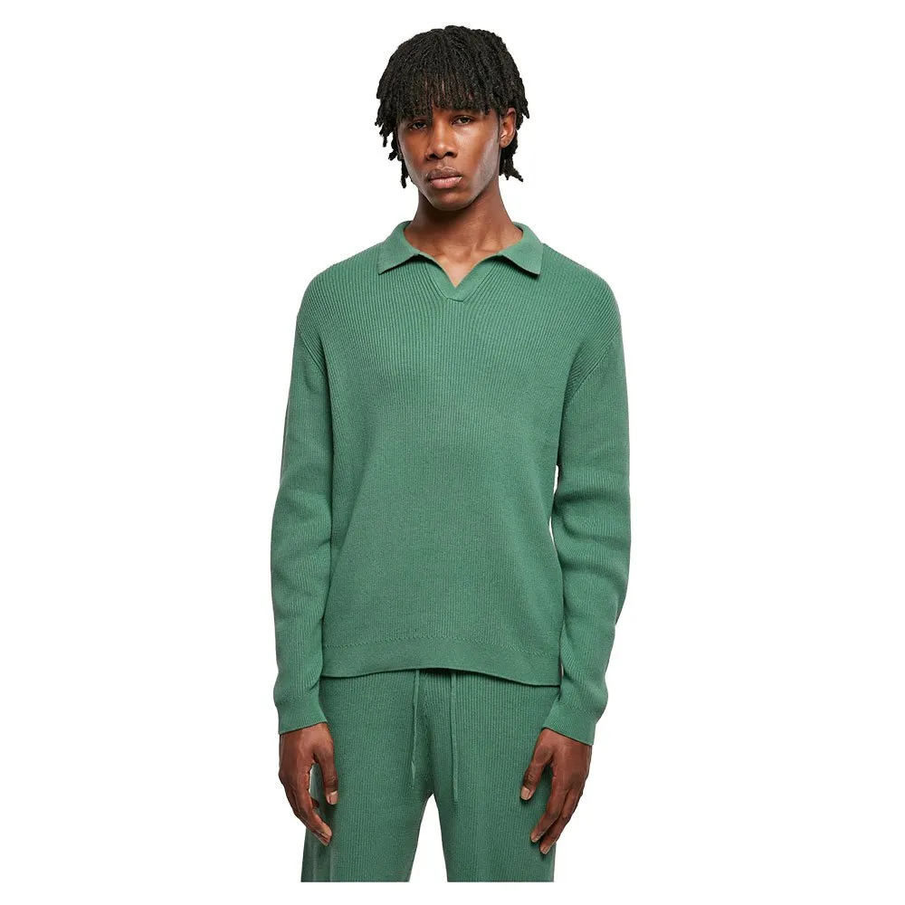 

Лонгслив Urban Classics Oversized, зеленый