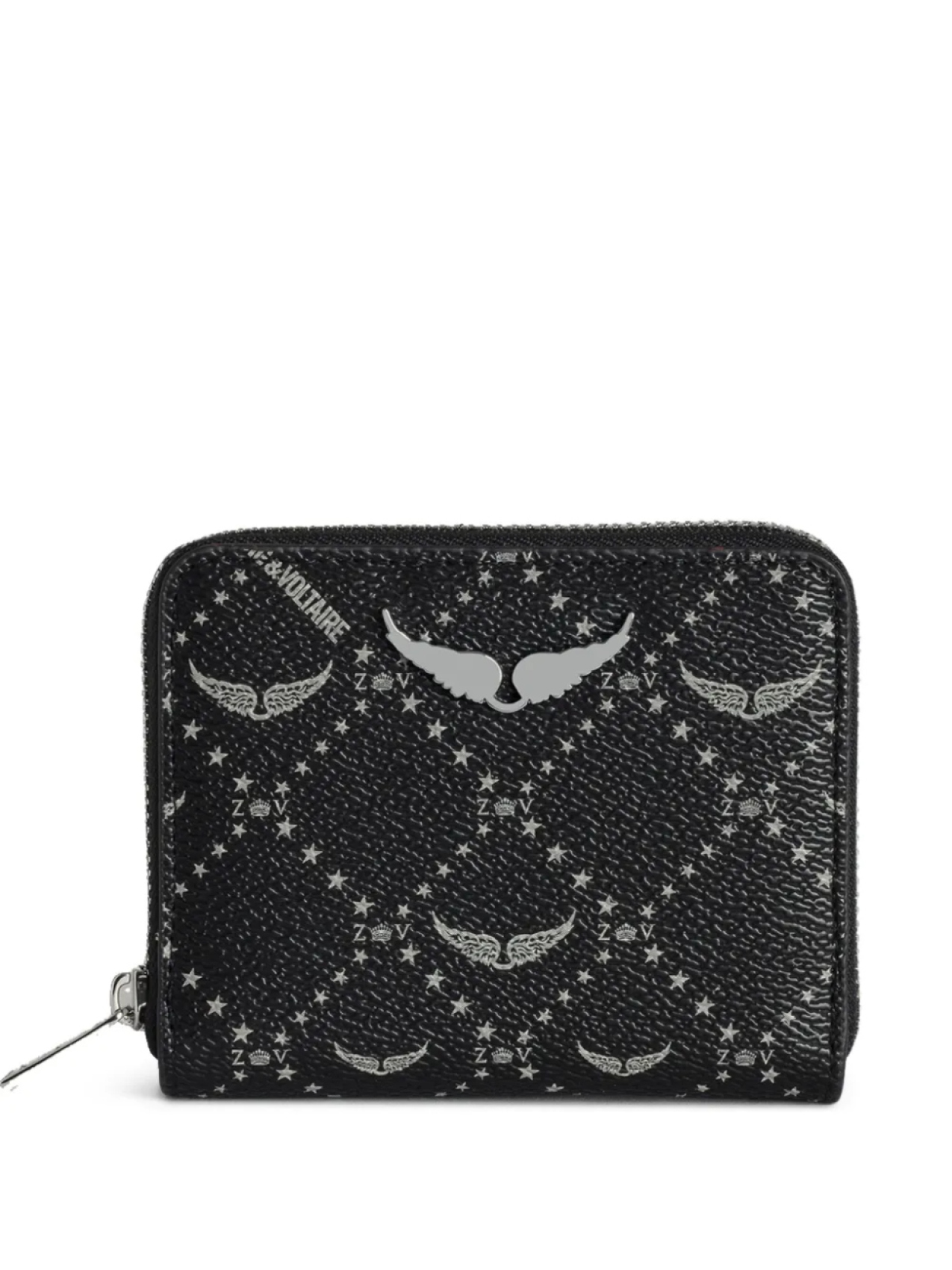 

Кошелек Zadig&Voltaire с монограммами, черный