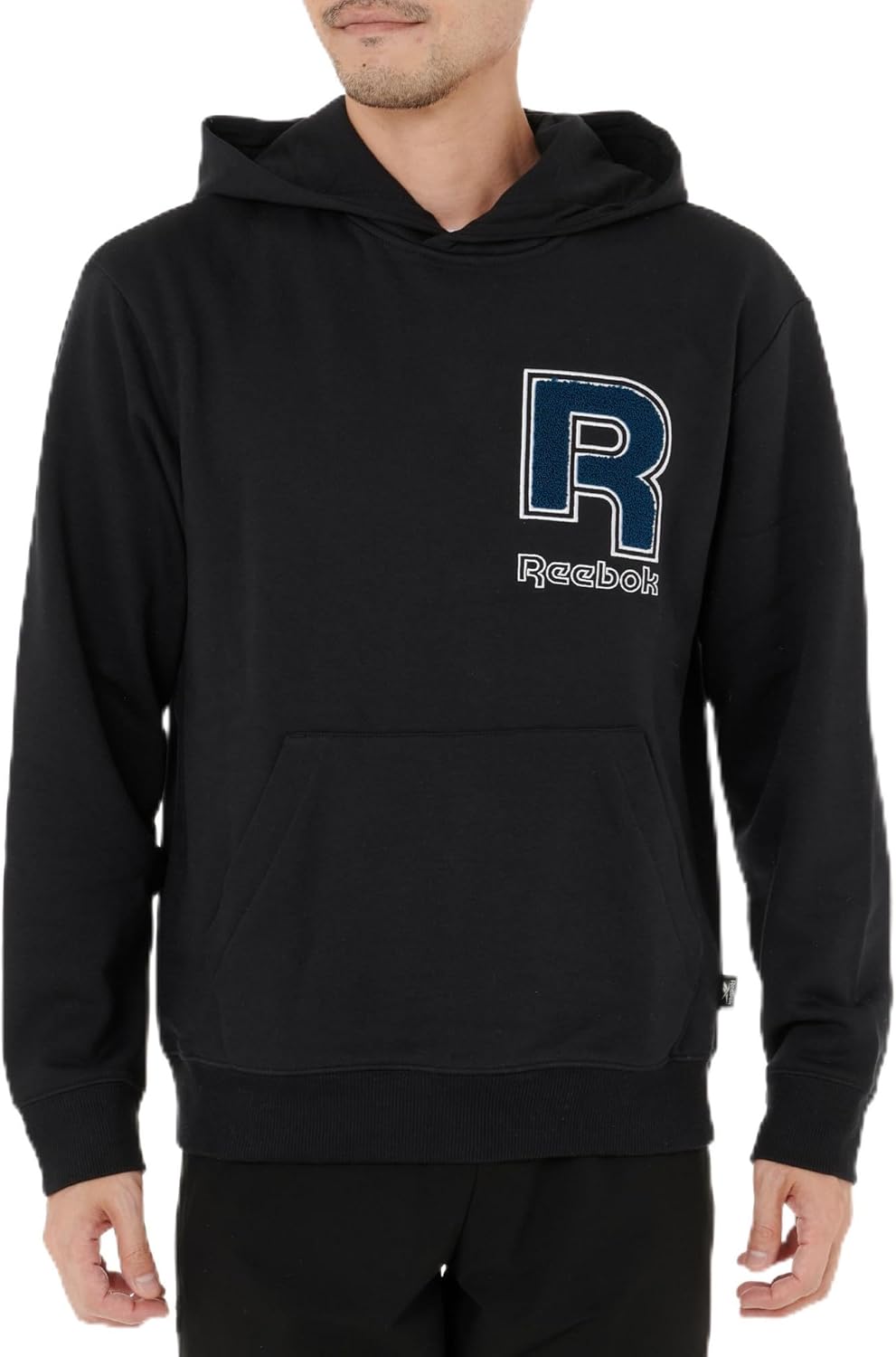 

Мужская толстовка Reebok, худи из синели