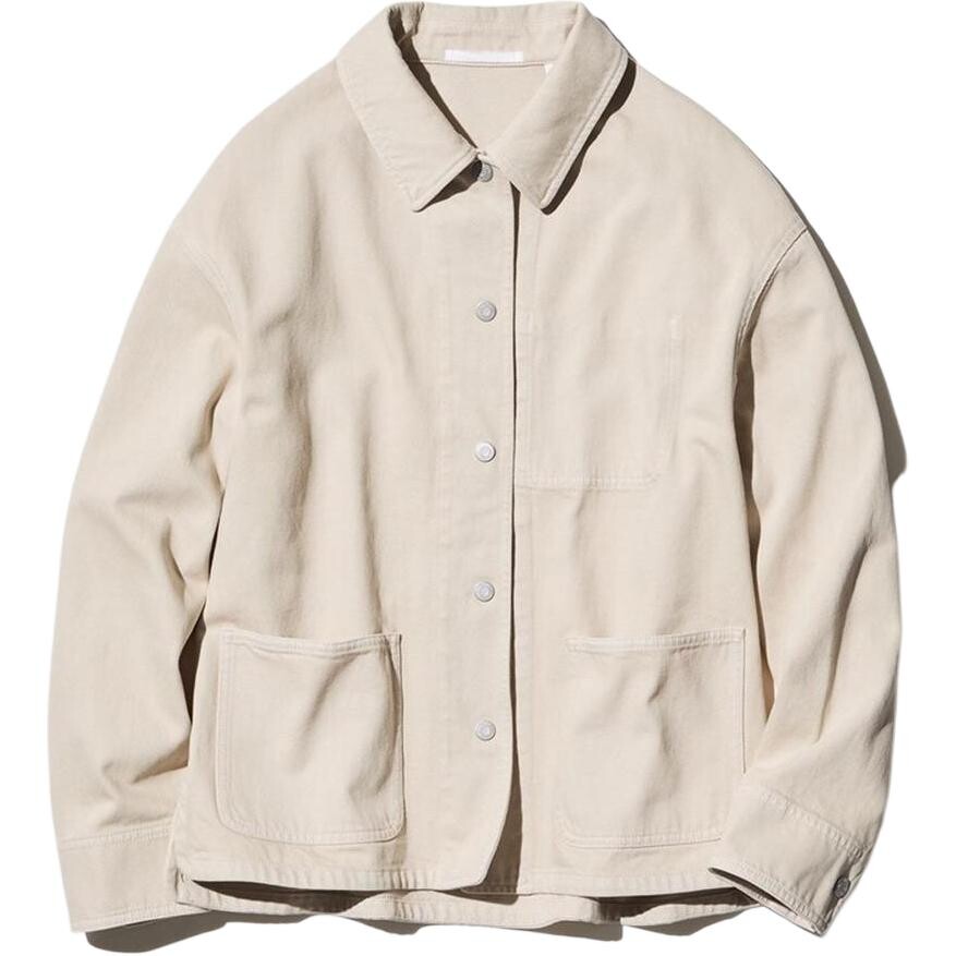 

Джинсовая куртка женская Uniqlo, бежевый