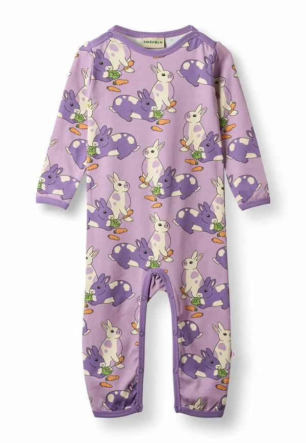 Комбинезон elstar с длинными рукавами и кроликами Småfolk, Purple