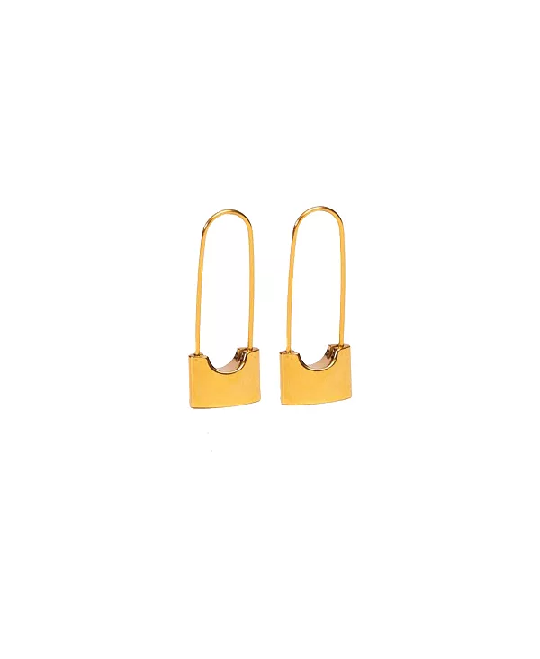 

Серьги-Замки Tseatjewelry, gold