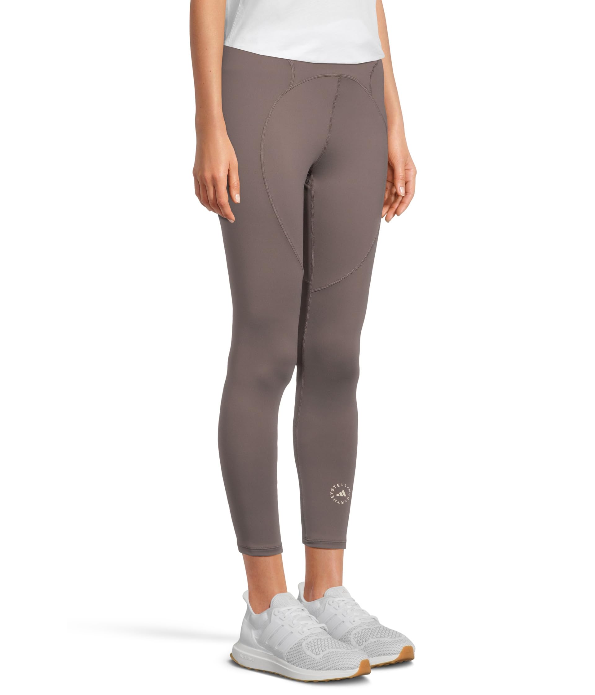 Брюки adidas by Stella McCartney Training 7/8 Leggings JM1400, цвет Charcoal — фото 2