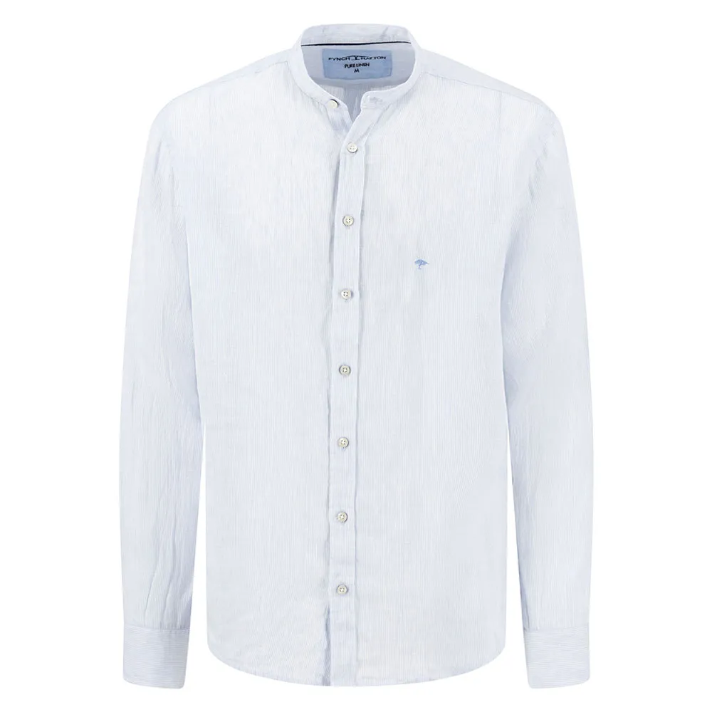 

Рубашка Fynch Hatton 15046168 Linen Fine Stripe, белый