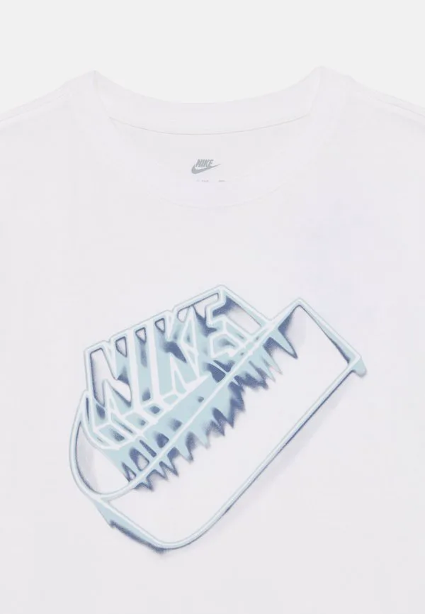 Футболка унисекс с принтом tee adapt Nike Sportswear, White — фото 4
