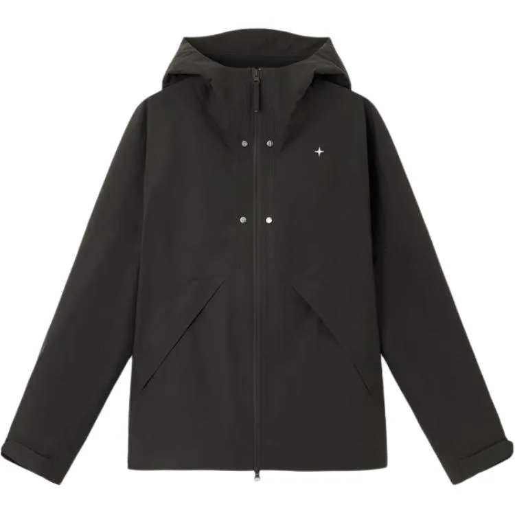Куртка с капюшоном Stellina STONE ISLAND, Lead Gray