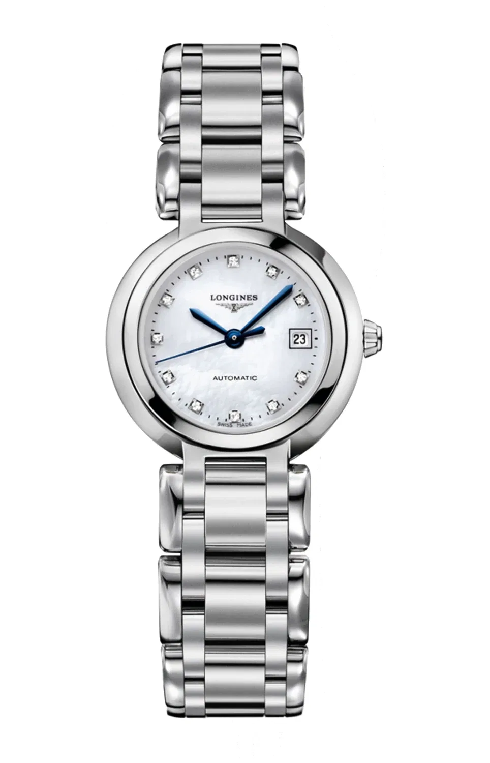 ЛОНЖИН ПРИМАЛУНА - L8.111.4.87.6 LONGINES, серебряный