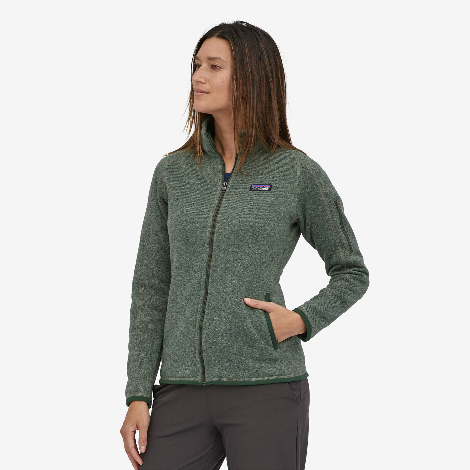

Толстовка Patagonia W's Better Sweater, зеленый