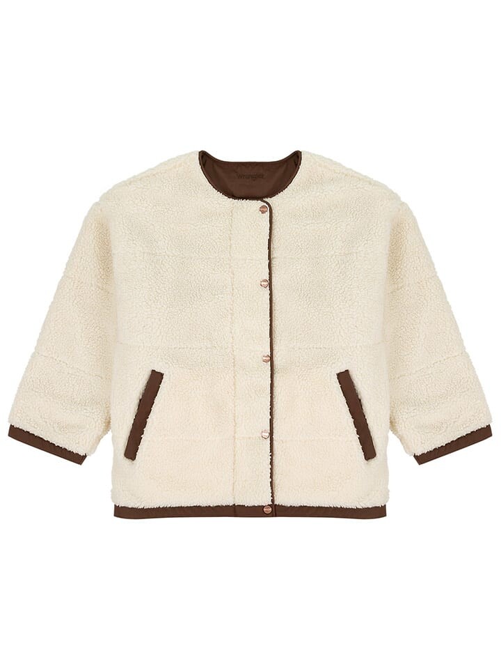 

Переходная куртка Wrangler Wende-Übergangsjacke, цвет Braun/Creme