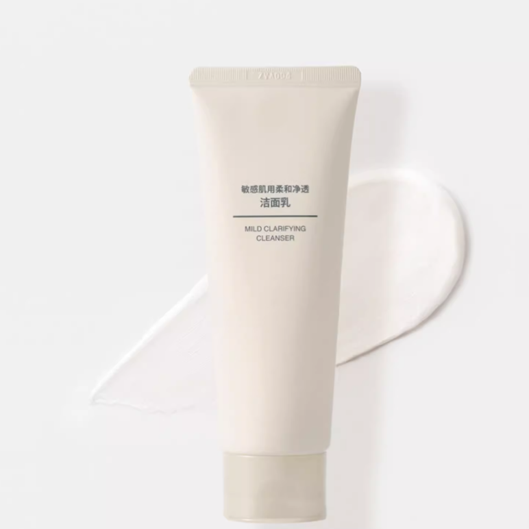 Молочко для умывания Muji — Очищающее молочко для чувствительной кожи Soft And Clear, увлажняющее, 100 г — фото 3