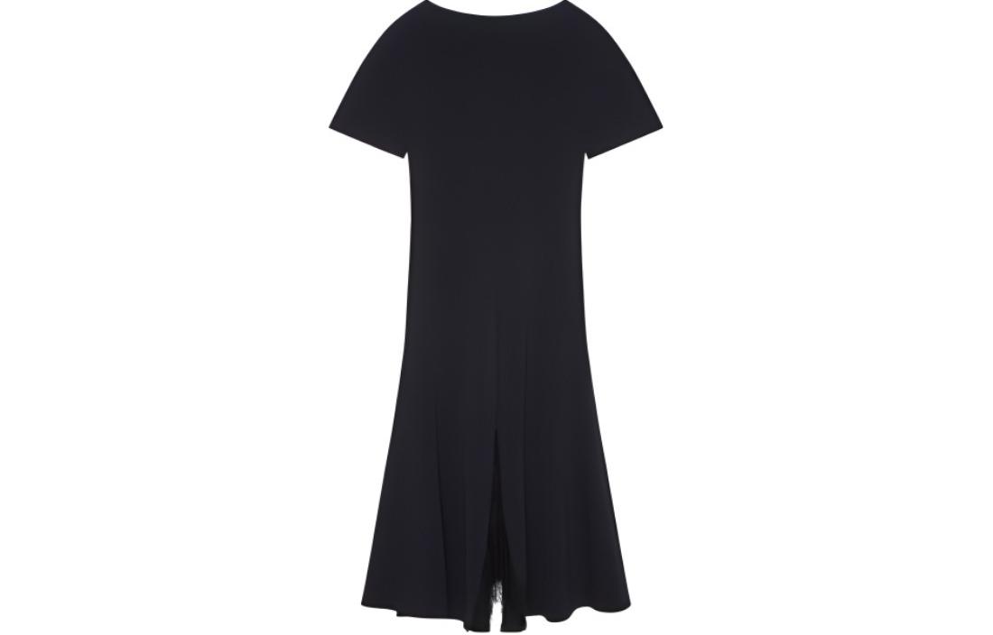 Givenchy Платье с короткими рукавами SS24, женское, черное — фото 3
