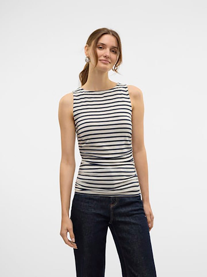 

Топ Vero Moda, белый/черный