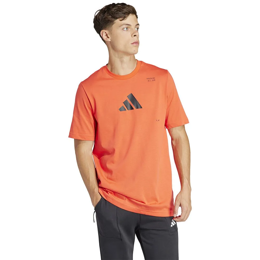 

Футболка adidas Tr Cat G, оранжевый